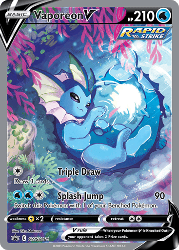 Vaporeon V - SWSH Black Star Promos SWSH181