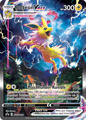 Jolteon VMAX - SWSH Black Star Promos SWSH184