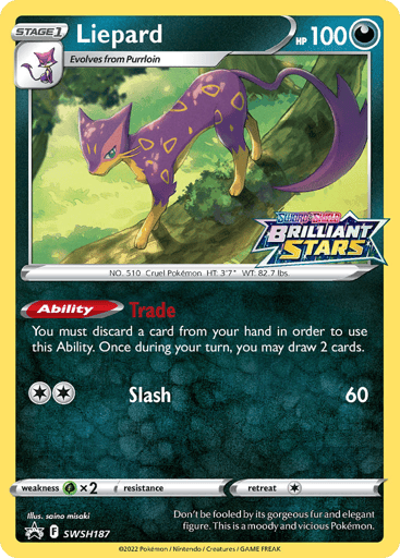 Liepard - SWSH Black Star Promos SWSH187