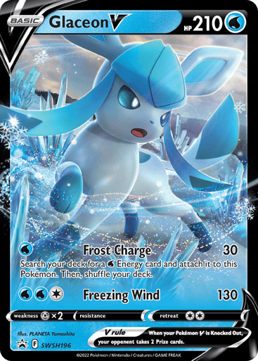 Glaceon V - SWSH Black Star Promos SWSH196
