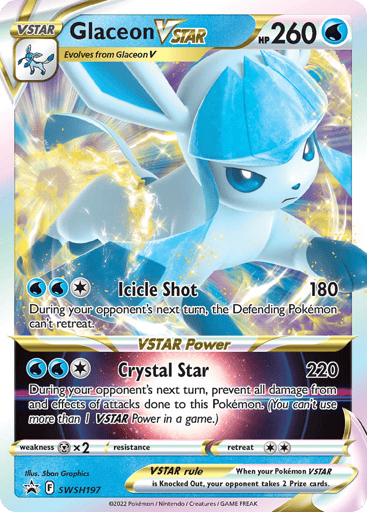 Glaceon VSTAR - SWSH Black Star Promos SWSH197