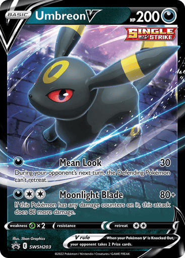 Umbreon V - SWSH Black Star Promos SWSH203
