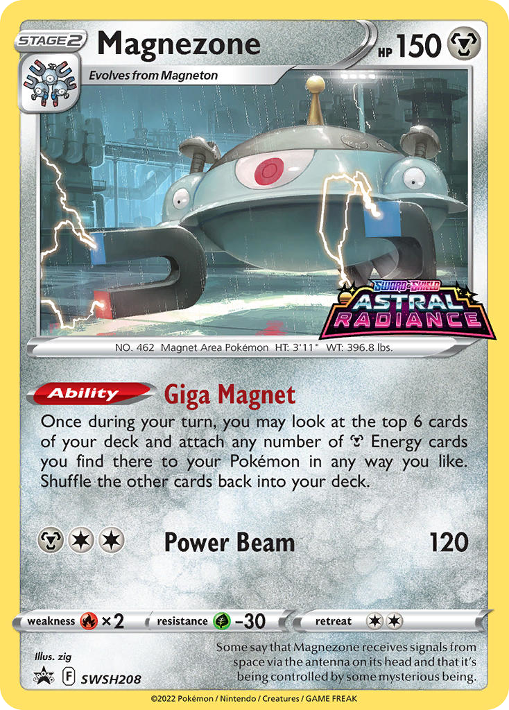 Magnezone – SWSH Black Star Promos SWSH208 Pokémon card
