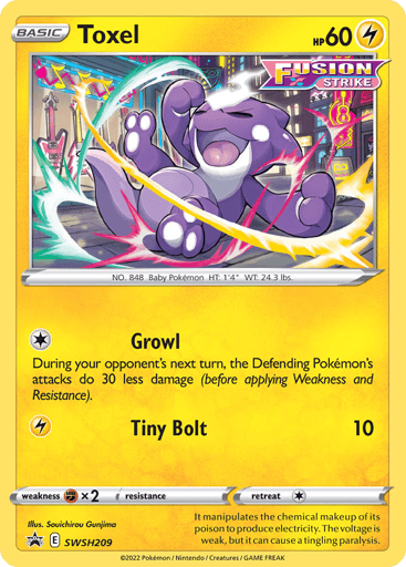 Toxel - SWSH Black Star Promos SWSH209