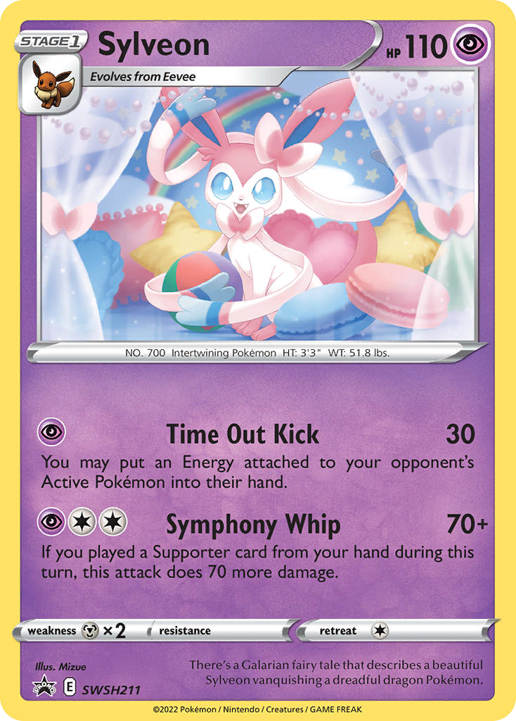 Sylveon – SWSH Black Star Promos SWSH211 Pokémon card