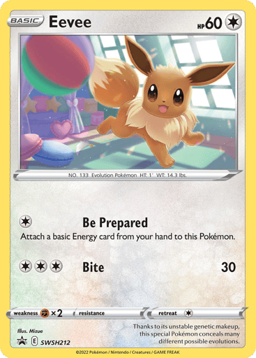Eevee - SWSH Black Star Promos SWSH212