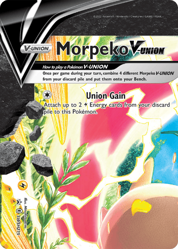 Morpeko V-UNION - SWSH Black Star Promos SWSH215