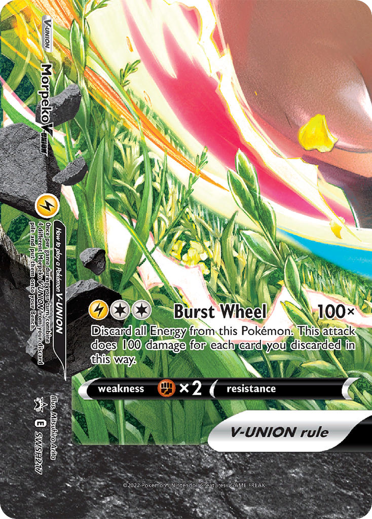 Morpeko V-UNION – SWSH Black Star Promos SWSH217 Pokémon card