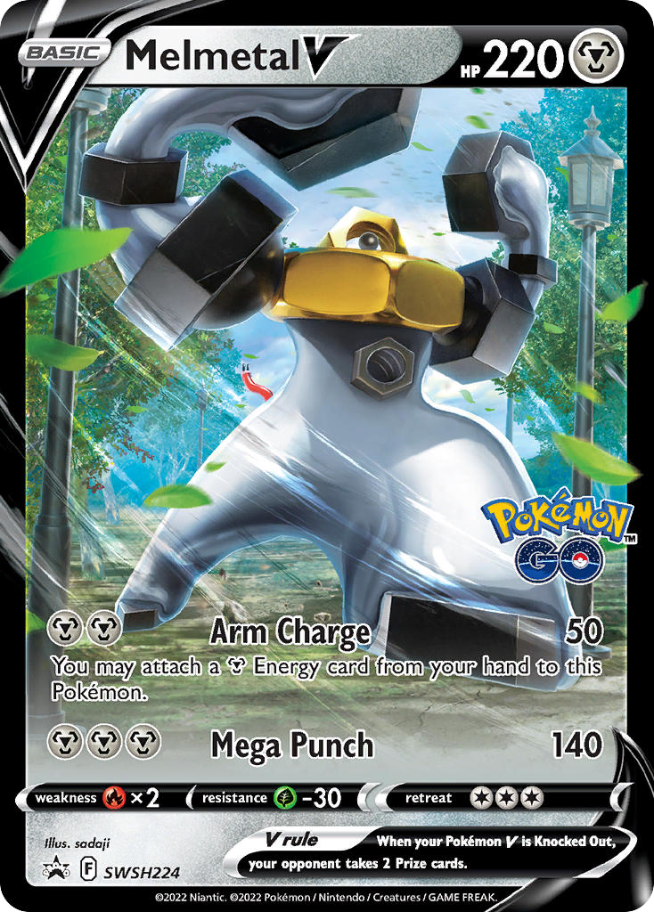 Melmetal V – SWSH Black Star Promos SWSH224 Pokémon card