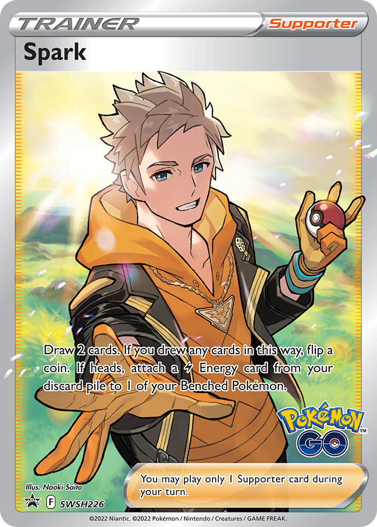 Spark – SWSH Black Star Promos SWSH226 Pokémon card