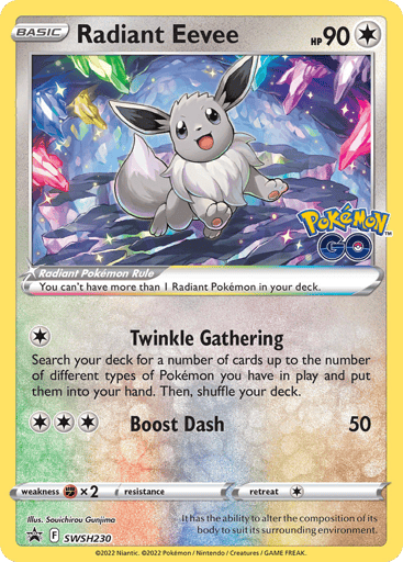Radiant Eevee - SWSH Black Star Promos SWSH230