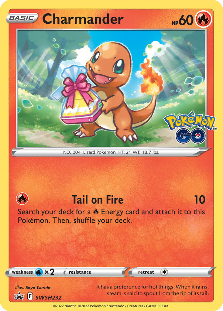 Charmander – SWSH Black Star Promos SWSH232 Pokémon card