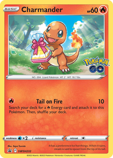 Charmander - SWSH Black Star Promos SWSH232