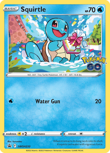 Squirtle - SWSH Black Star Promos SWSH233