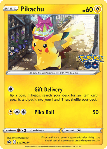 Pikachu - SWSH Black Star Promos SWSH234