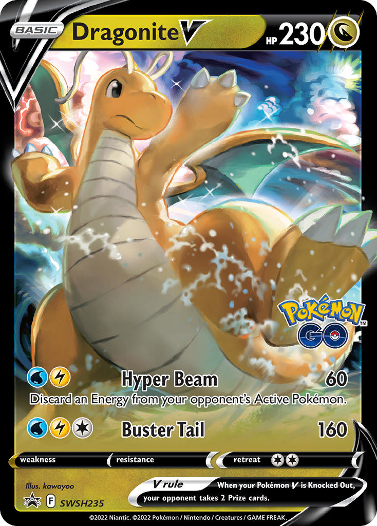 Dragonite V – SWSH Black Star Promos SWSH235 Pokémon card
