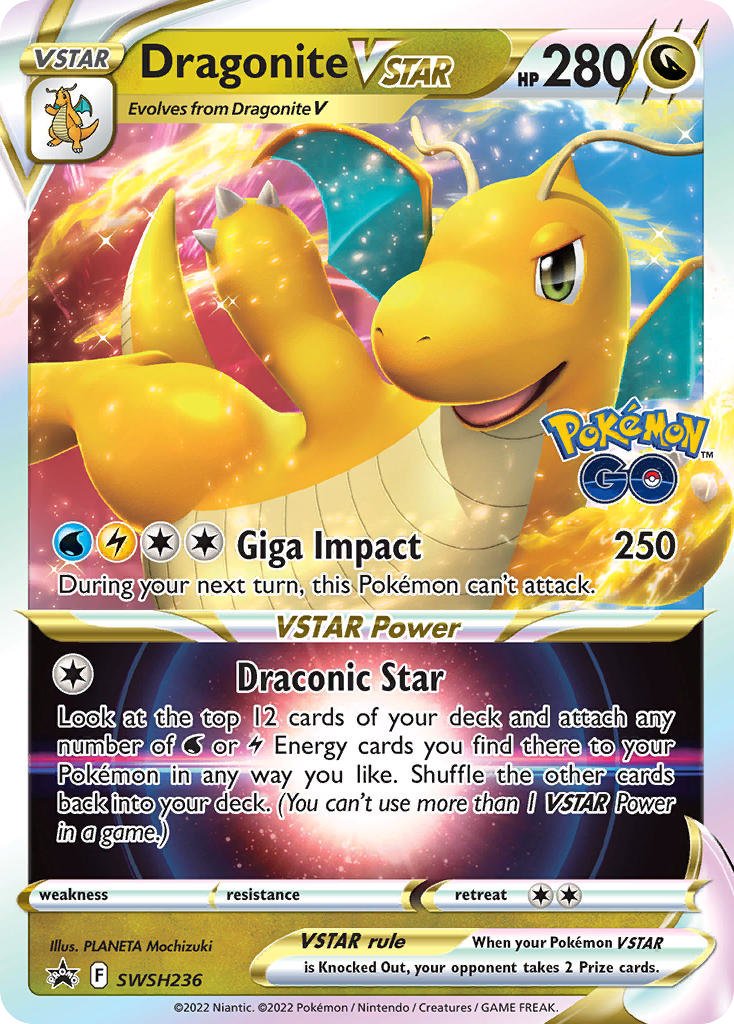 Dragonite VSTAR – SWSH Black Star Promos SWSH236 Pokémon card