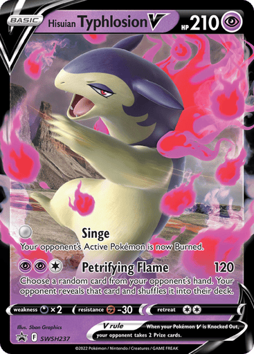 Hisuian Typhlosion V - SWSH Black Star Promos SWSH237