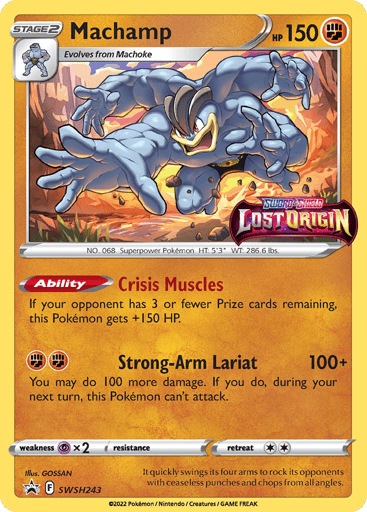 Machamp - SWSH Black Star Promos SWSH243