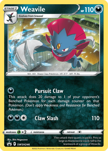 Weavile - SWSH Black Star Promos SWSH246