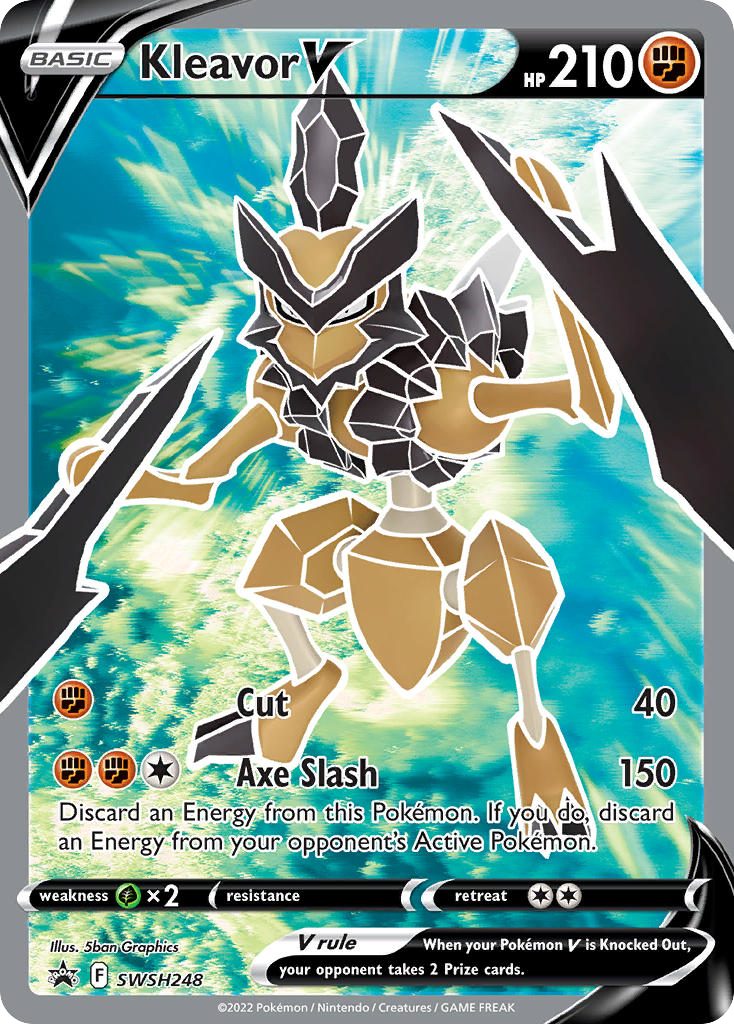 Kleavor V – SWSH Black Star Promos SWSH248 Pokémon card