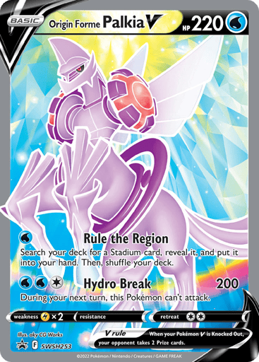 Origin Forme Palkia V - SWSH Black Star Promos SWSH253