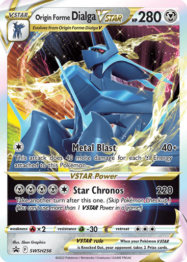 Origin Forme Dialga VSTAR - SWSH Black Star Promos SWSH256