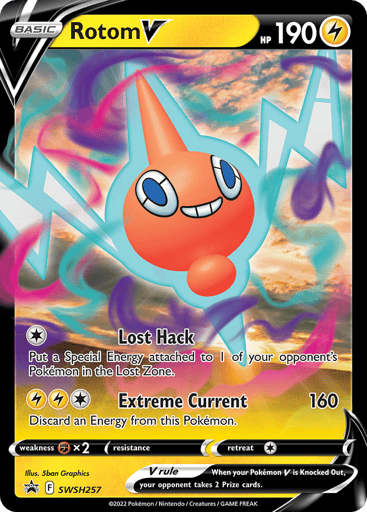 Rotom V - SWSH Black Star Promos SWSH257