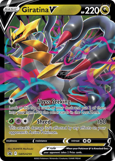 Giratina V - SWSH Black Star Promos SWSH259