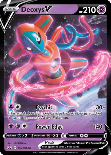 Deoxys V - SWSH Black Star Promos SWSH266