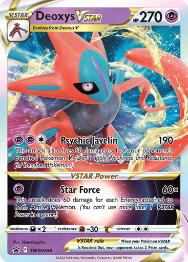 Deoxys VSTAR - SWSH Black Star Promos SWSH268