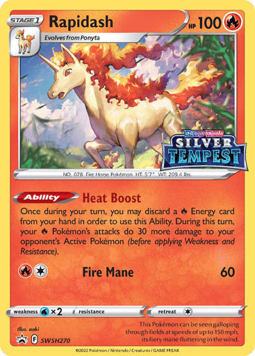 Rapidash - SWSH Black Star Promos SWSH270