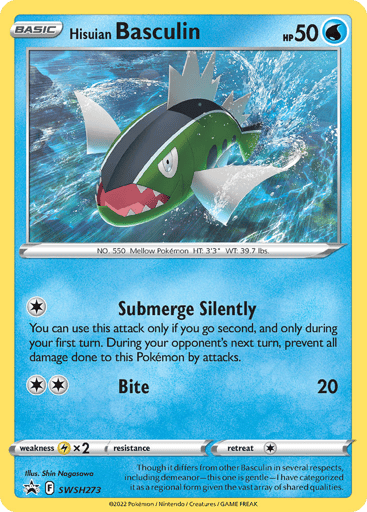 Hisuian Basculin - SWSH Black Star Promos SWSH273