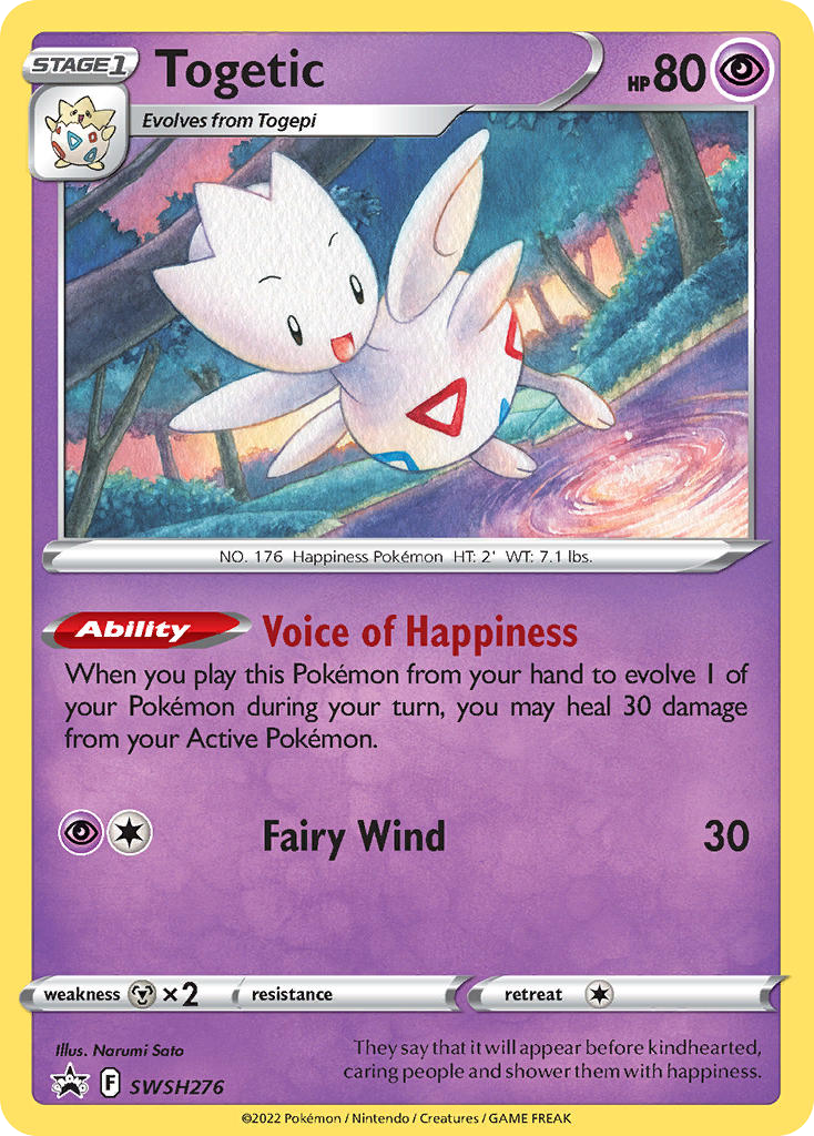 Togetic – SWSH Black Star Promos SWSH276 Pokémon card