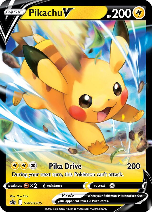 Pikachu V – SWSH Black Star Promos SWSH285 Pokémon card