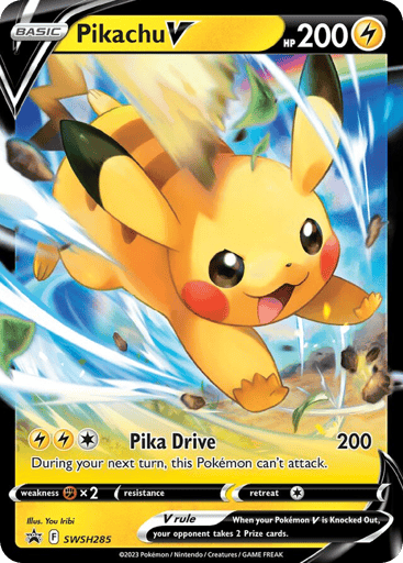 Pikachu V - SWSH Black Star Promos SWSH285
