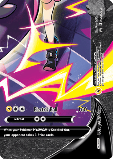 Morpeko V-UNION - SWSH Black Star Promos SWSH290