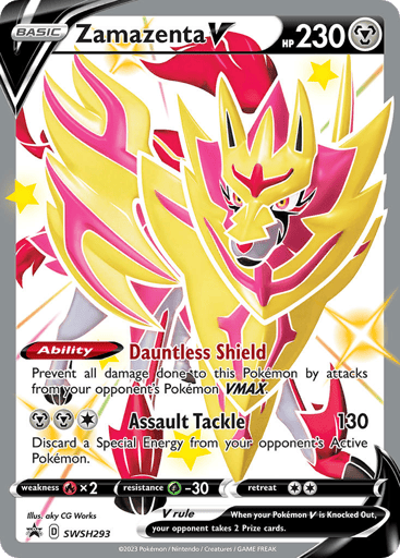 Zamazenta V - SWSH Black Star Promos SWSH293