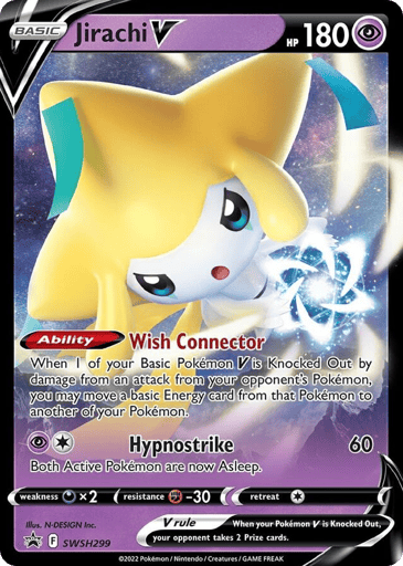 Jirachi V - SWSH Black Star Promos SWSH299