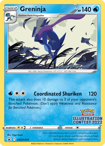 Greninja - SWSH Black Star Promos SWSH305