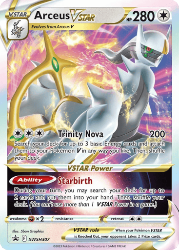 Arceus VSTAR - SWSH Black Star Promos SWSH307