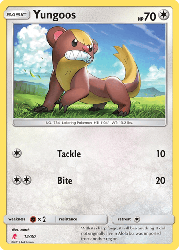 Yungoos - SM Trainer Kit Lycanroc 12