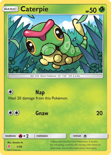 Caterpie - SM Trainer Kit Lycanroc 1