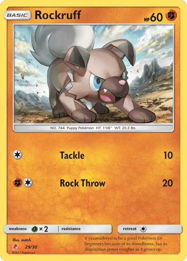 Rockruff - SM Trainer Kit Lycanroc 29