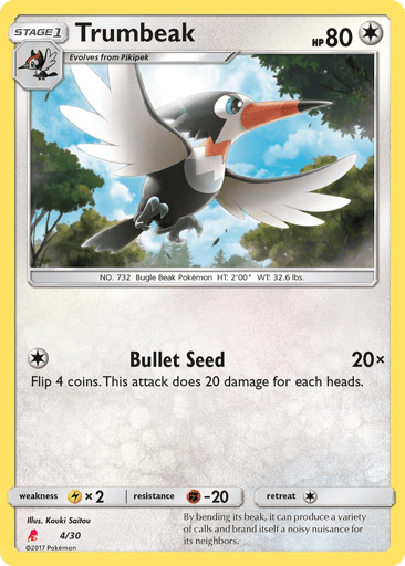 Trumbeak - SM Trainer Kit Lycanroc 4
