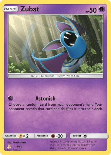 Zubat - SM Trainer Kit Alolan Raichu 11