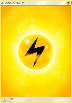 Lightning Energy – SM Trainer Kit Alolan Raichu 1/30 Pokémon card