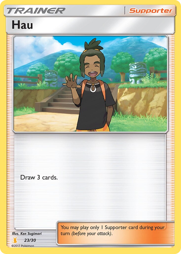 Hau – SM Trainer Kit Alolan Raichu 23/30 Pokémon card