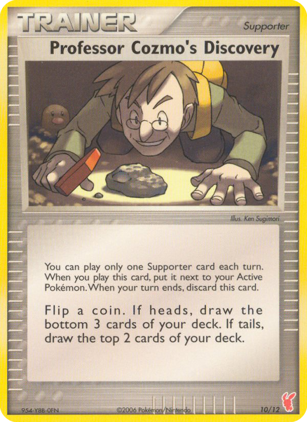 Professor Cozmo's Discovery – EX Trainer Kit 2 Plusle 10/12 Pokémon card