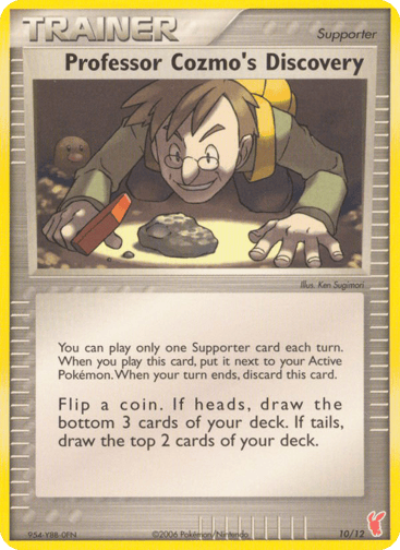Professor Cozmo's Discovery - EX Trainer Kit 2 Plusle 10